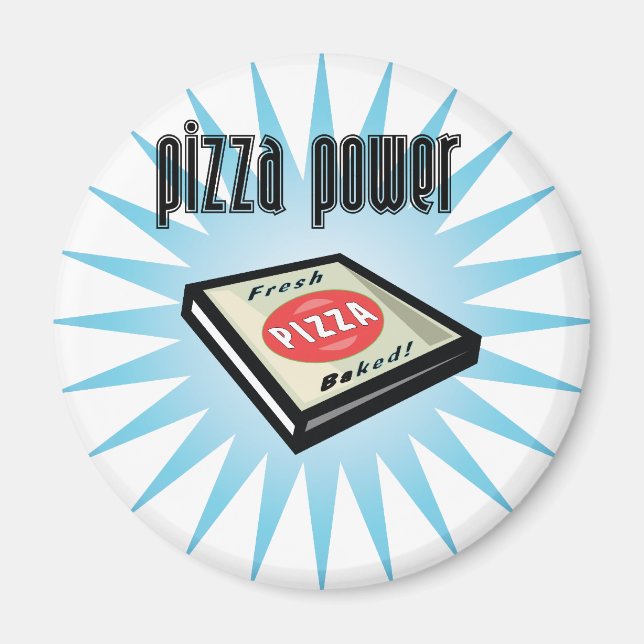 pizza power magnet (Front)