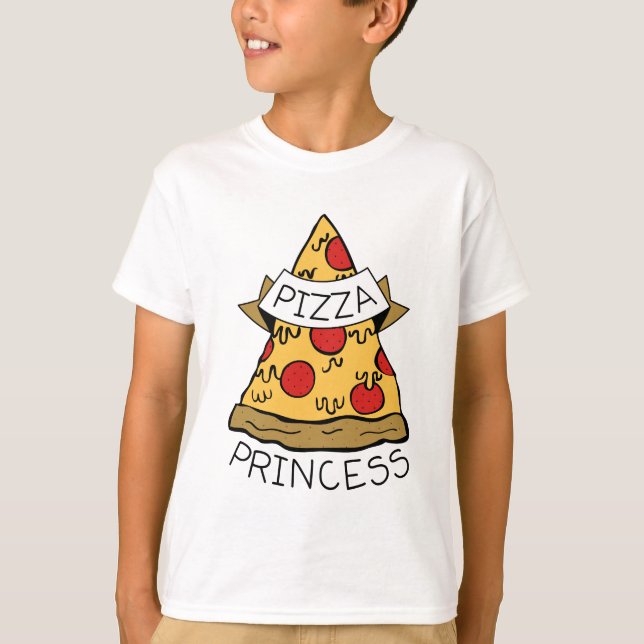 Pizza Princess T-Shirt (Front)