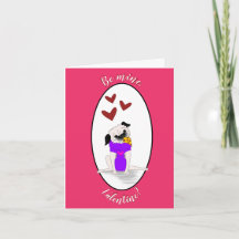 Pizza Pug: Be Mine, Valentine Folded Greeting Card