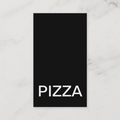 pizza punch card