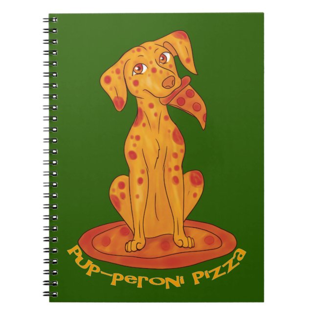 Pizza Puppy Notebook (Front)