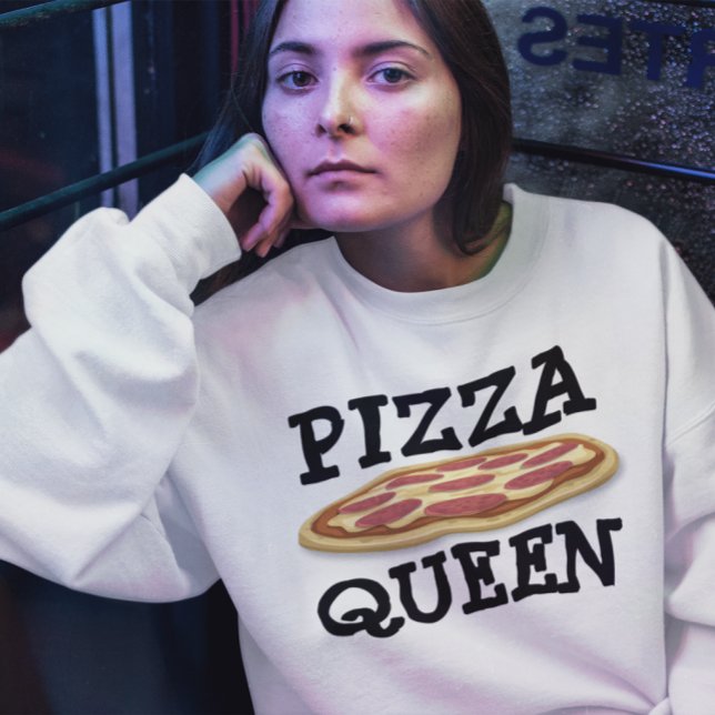 PIZZA QUEEN LADIES FUNNY T-shirts (Creator Uploaded)