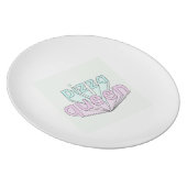 Pizza Queen Plate (Right Side)