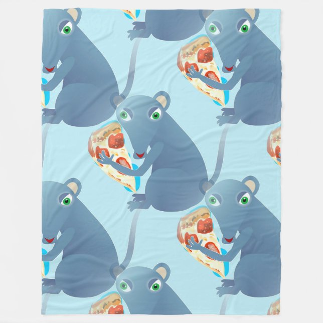 pizza rat blanket (Front)