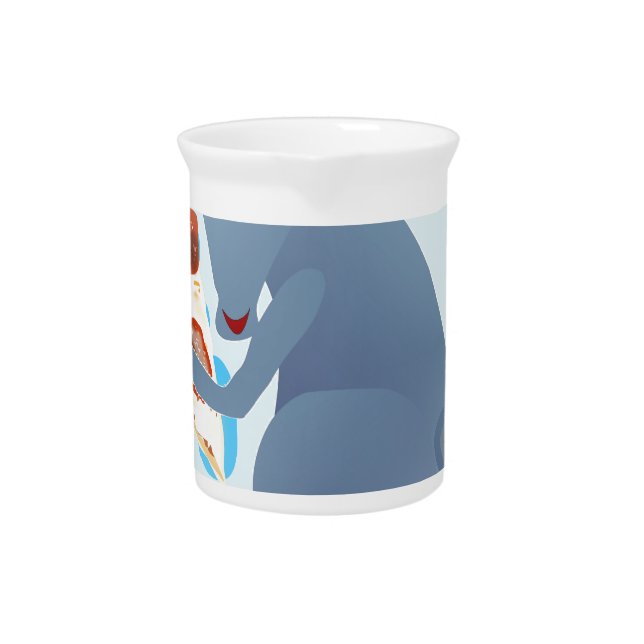 pizza rat drink pitcher (Front)