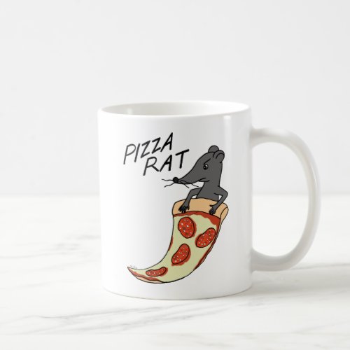 Pizza Rat Mug Gift for Dad Pizza Lover Pizza Rat