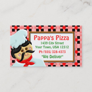 Pizza Restaurant Business Card