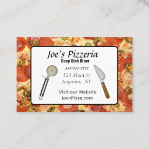 Pizza Restaurant Business Card