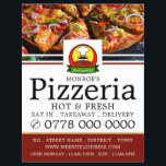 Pizza Restaurant, Pizzeria Menu Advertising Flyer<br><div class="desc">Pizza Restaurant,  Pizzeria Menu Advertising Flyer by The Business Card Store.</div>