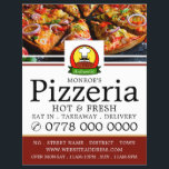 Pizza Restaurant, Pizzeria Menu Advertising Flyer<br><div class="desc">Pizza Restaurant,  Pizzeria Menu Advertising Flyer by The Business Card Store.</div>
