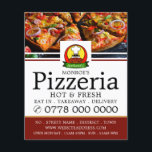 Pizza Restaurant, Pizzeria Menu Advertising Flyer<br><div class="desc">Pizza Restaurant,  Pizzeria Menu Advertising Flyer by The Business Card Store.</div>
