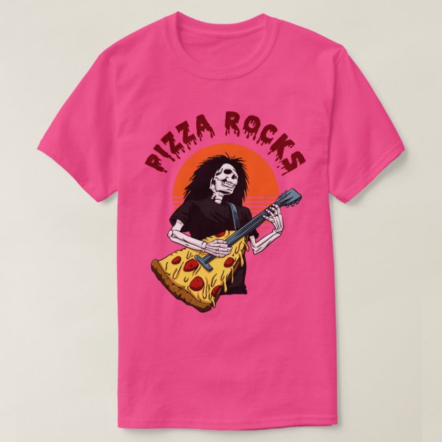 Pizza Rocks 1 T-Shirt (Design Front)