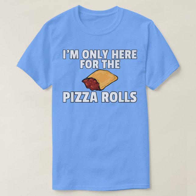 Pizza Rolls Funny Cheese Snack 23604391 T-Shirt (Design Front)