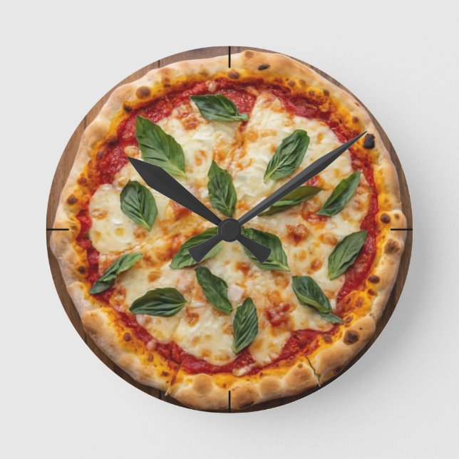 Pizza Round Clock (Front)