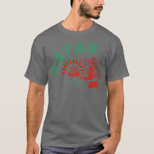 Pizza Satan Occult Punk Goth Baphomet Devil Black T-Shirt
