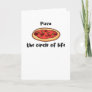 Pizza Sayings Lover Foodie Card