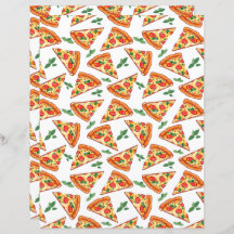 Pizza Scrapbook Paper