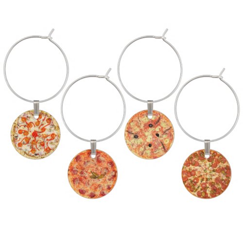 Pizza Selection Wine Charm