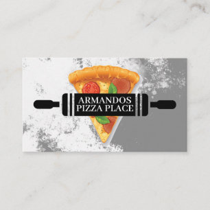 Pizza Shop Logo Restuarant Business Card