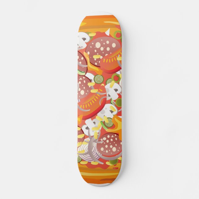 Pizza Skateboard Deck (Front)