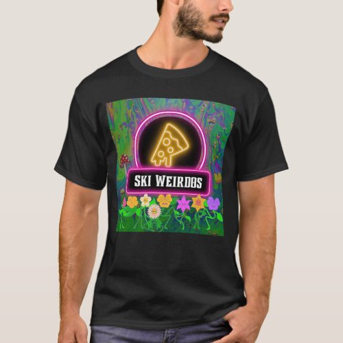 Pizza Ski Weirdos OG  T_Shirt