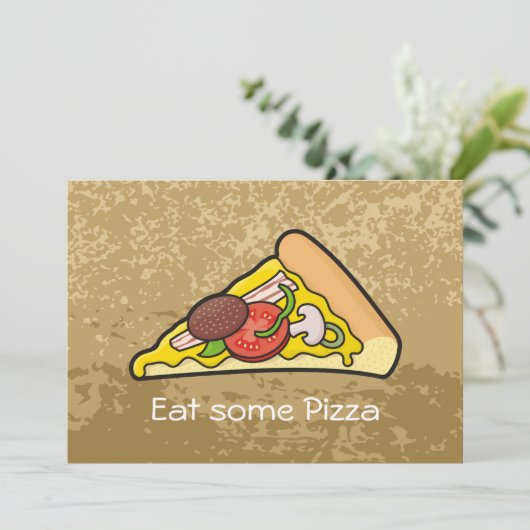 Pizza slice (Standing Front)