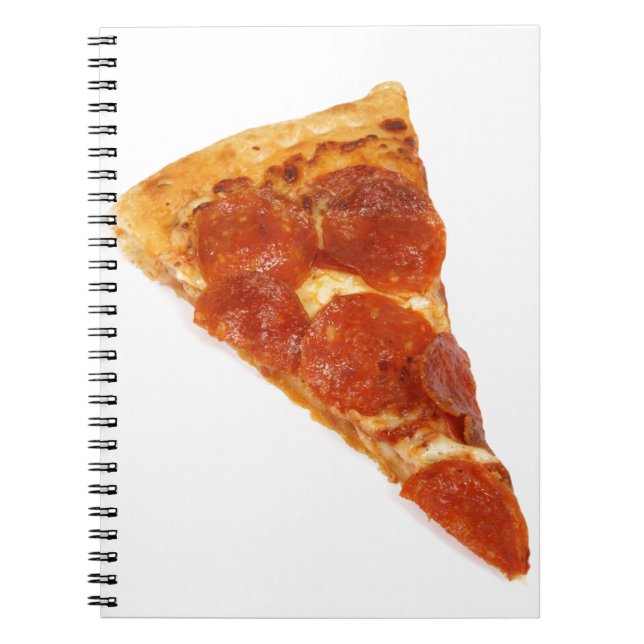 Pizza Slice - A Slice Of Pizza Notebook (Front)