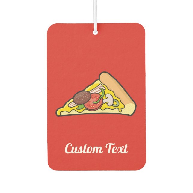 Pizza slice air freshener (Front)