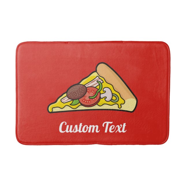 Pizza slice bathroom mat (Front)