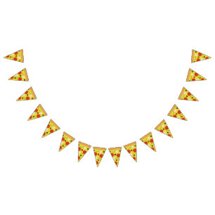 Pizza Slice Bunting Flags