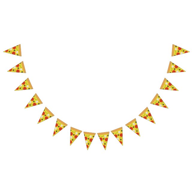 Pizza Slice Bunting Flags (All)