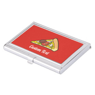 Pizza Slice Business Card Case