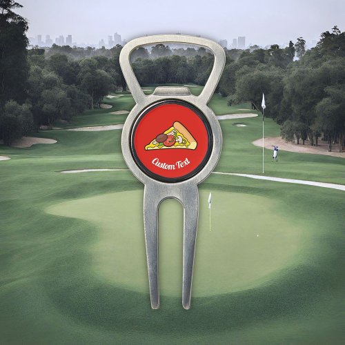 Pizza Slice Divot Tool