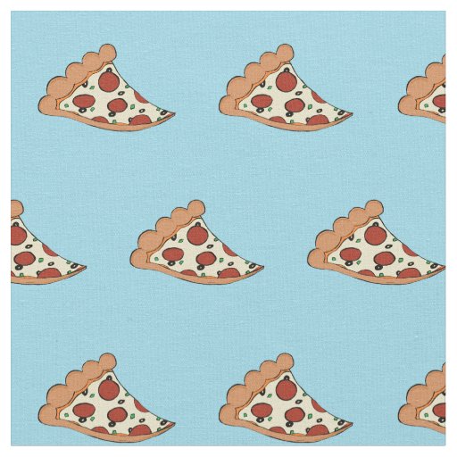 Pizza slice fabric