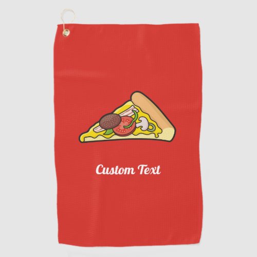 Pizza Slice Golf Towel