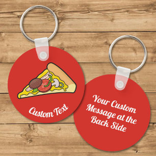 Pizza Slice Keychain