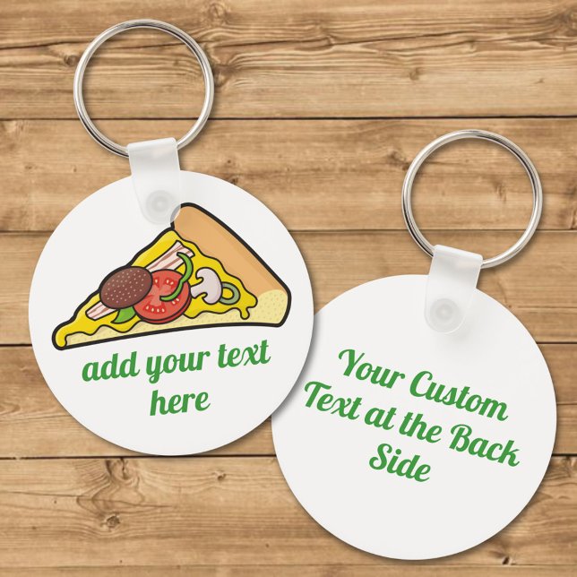Pizza slice keychain (Creator Uploaded)