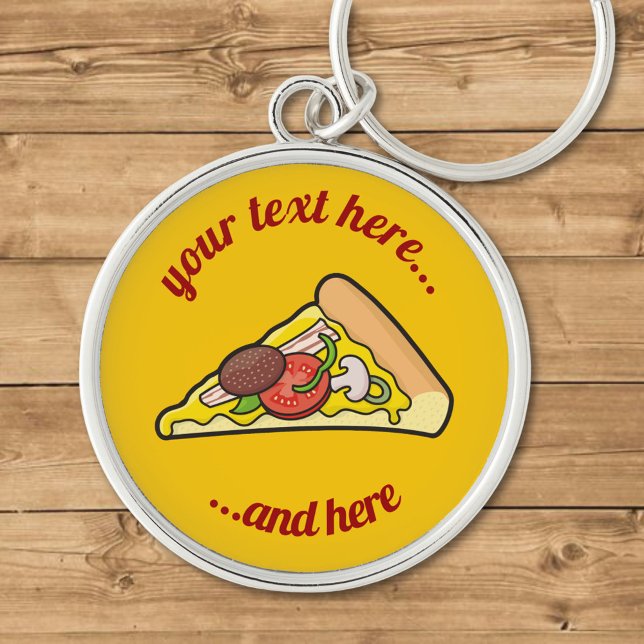 Pizza Slice Keychain (Creator Uploaded)