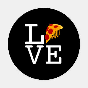 Pizza Slice Love Coaster Set