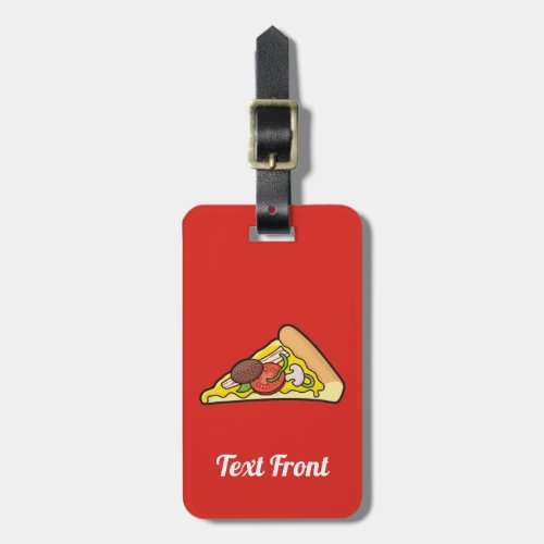 Pizza Slice Luggage Tag