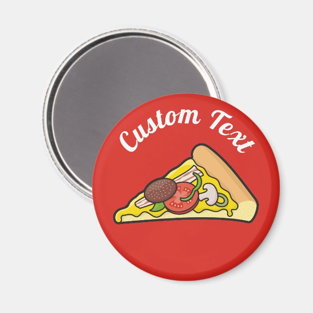 Pizza Slice Magnet (Front/Back)