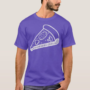 Pizza Slice Matching Couple For Foodies Pizza  T-Shirt