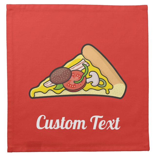 Pizza Slice Napkin (Front)