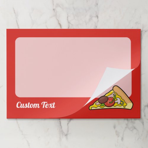 Pizza Slice Paper Pad