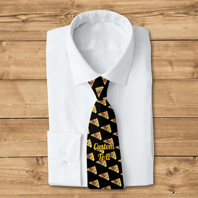 Pizza Slice Pattern Neck Tie (Creator Uploaded)