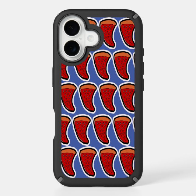 Pizza Slice Pattern Speck iPhone Case (Front)