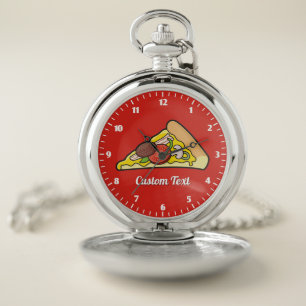 Pizza Slice Pocket Watch