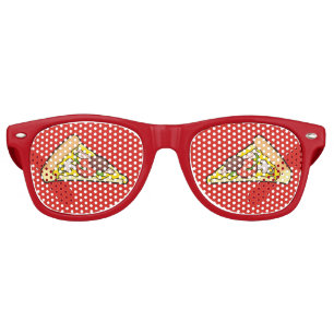 Pizza slice retro sunglasses