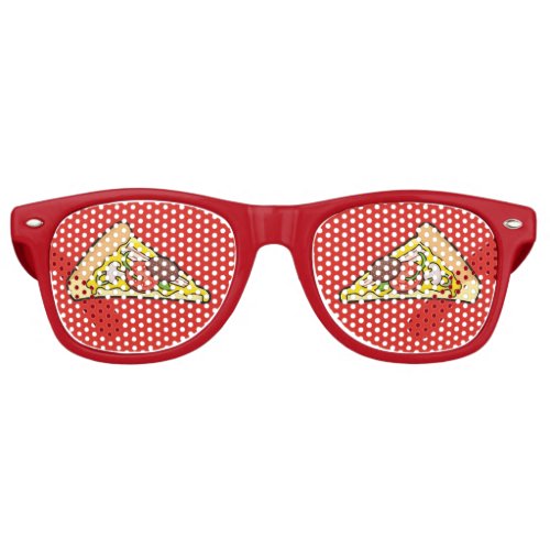 Pizza slice retro sunglasses