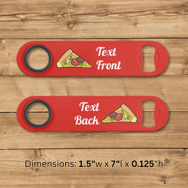Pizza slice speed bottle opener (Creator Uploaded)